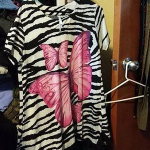 Xl butterfly top